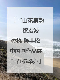 “山花集韵——缪宏波 蔡栋 陈丰松中国画作品展”在杭举办