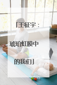 王征宇：琥珀虹膜中的我们