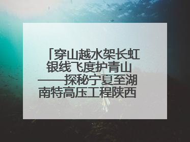 穿山越水架长虹 银线飞度护青山——探秘宁夏至湖南特高压工程陕西段建设现场
