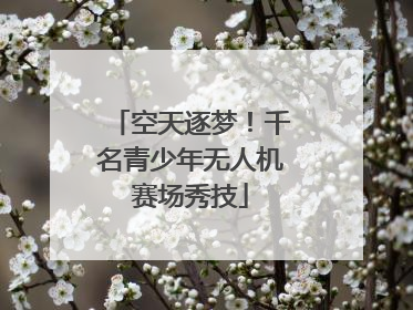 空天逐梦！千名青少年无人机赛场秀技