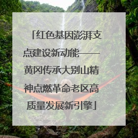 红色基因澎湃支点建设新动能——黄冈传承大别山精神点燃革命老区高质量发展新引擎