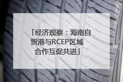 经济观察：海南自贸港与RCEP区域合作互促共进