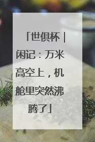 世俱杯｜闲记：万米高空上，机舱里突然沸腾了