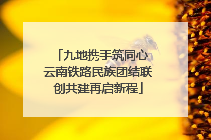 九地携手筑同心 云南铁路民族团结联创共建再启新程