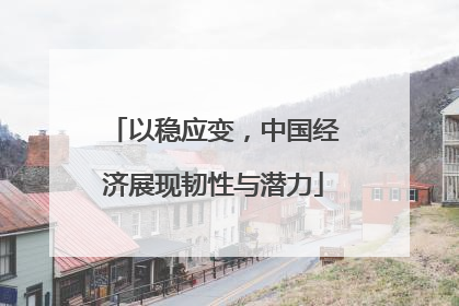 以稳应变，中国经济展现韧性与潜力