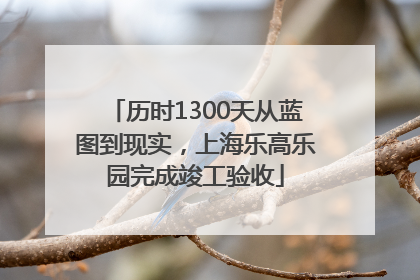 历时1300天从蓝图到现实，上海乐高乐园完成竣工验收