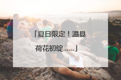 夏日限定！温县荷花初绽……