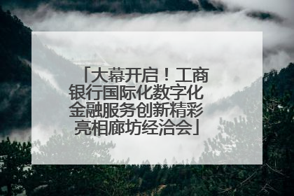 大幕开启！工商银行国际化数字化金融服务创新精彩亮相廊坊经洽会