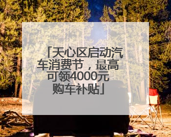 天心区启动汽车消费节，最高可领4000元购车补贴
