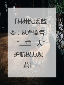 林州纪委监委：从严监督“三重一大” 护航权力规范