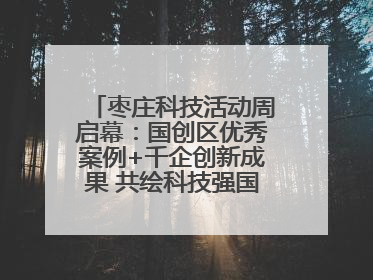 枣庄科技活动周启幕：国创区优秀案例+千企创新成果 共绘科技强国枣庄画卷