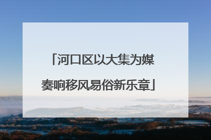 河口区以大集为媒 奏响移风易俗新乐章