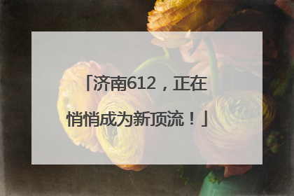 济南612，正在悄悄成为新顶流！
