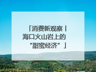 消费新观察丨海口火山岩上的“甜蜜经济”