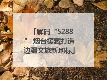 解码“5288” 烟台援藏打造边疆文旅新地标