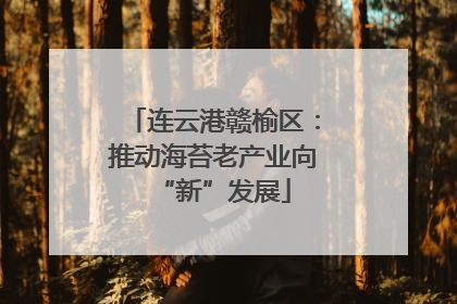 连云港赣榆区：推动海苔老产业向“新”发展