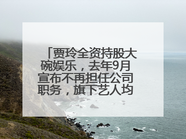 贾玲全资持股大碗娱乐，去年9月宣布不再担任公司职务，旗下艺人均不续约