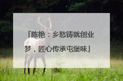 陈艳：乡愁铸就创业梦，匠心传承屯堡味