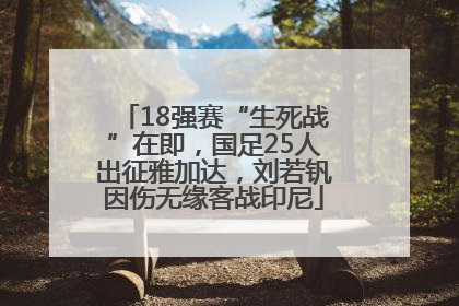 18强赛“生死战”在即，国足25人出征雅加达，刘若钒因伤无缘客战印尼