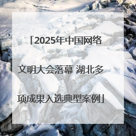 2025年中国网络文明大会落幕 湖北多项成果入选典型案例