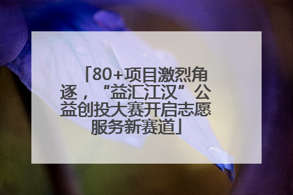 80+项目激烈角逐，“益汇江汉”公益创投大赛开启志愿服务新赛道