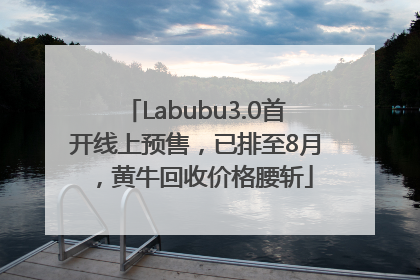 Labubu3.0首开线上预售，已排至8月，黄牛回收价格腰斩